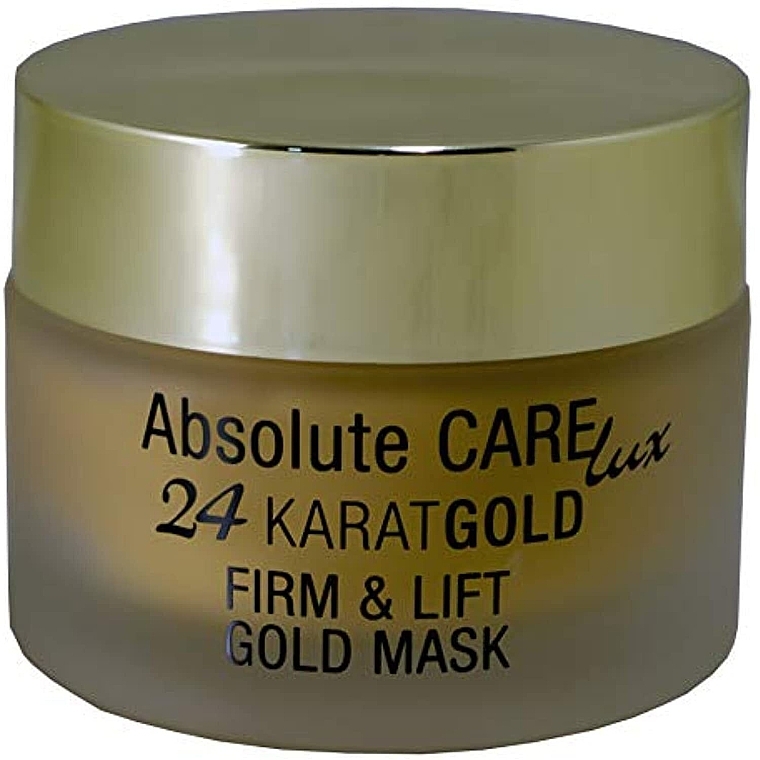 24-karatowa maseczka do twarzy - Absolute Care Lux 24 Karat Gold Firm & Lift Gold Mask — Zdjęcie N3