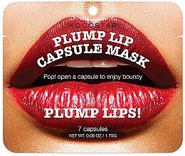 Kup Serum w ampułkach do powiększenia objętości ust - Kocostar Plump Lip Capsule Mask Pouch
