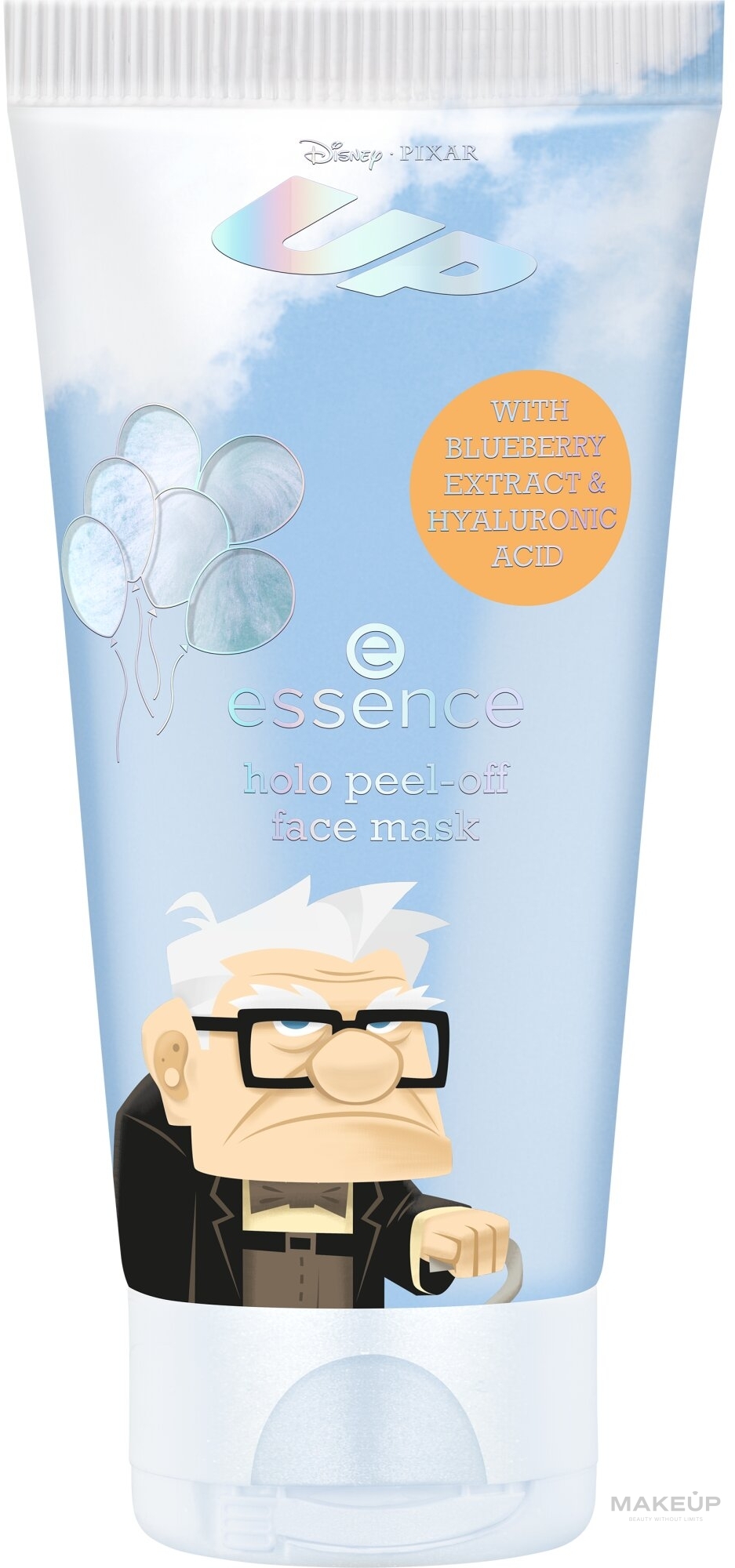 Odżywcza i nawilżająca maska na twarz - Essence Disney Pixar Up Holo Peel-off Face Mask — Zdjęcie 50 ml