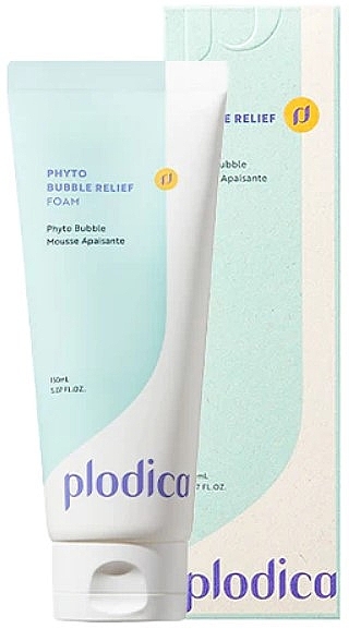 Pianka oczyszczająca do mycia twarzy - Plodica Phyto Bubble Relief Foam — Zdjęcie N1
