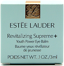 PREZENT! Odmładzający krem pod oczy - Estee Lauder Revitalizing Supreme+ Youth Power Eye Balm (miniprodukt) — Zdjęcie N1