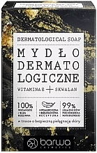 Kup PRZECENA! Mydło w płynie z oliwą z oliwek i mandarynką - Barwa Dermatological Soap Vitamin E And Squalane Premium *