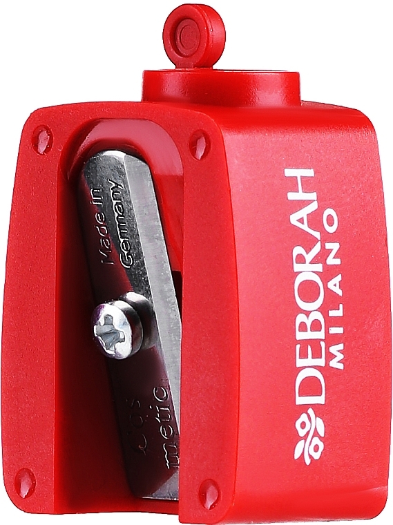 Temperówka, bordowa - Deborah Cosmetic Pencil Sharpener — Zdjęcie N1