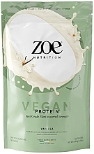 Wegańskie białko o smaku waniliowym - Zoe Nutrition Vegan Protein Vanilla Madagascar — Zdjęcie N1