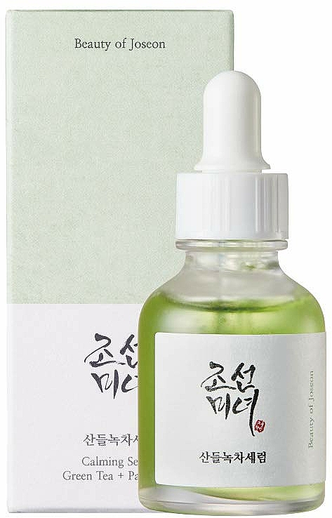 Łagodzące serum do twarzy - Beauty of Joseon Calming Serum Green tea+Panthenol — Zdjęcie N1