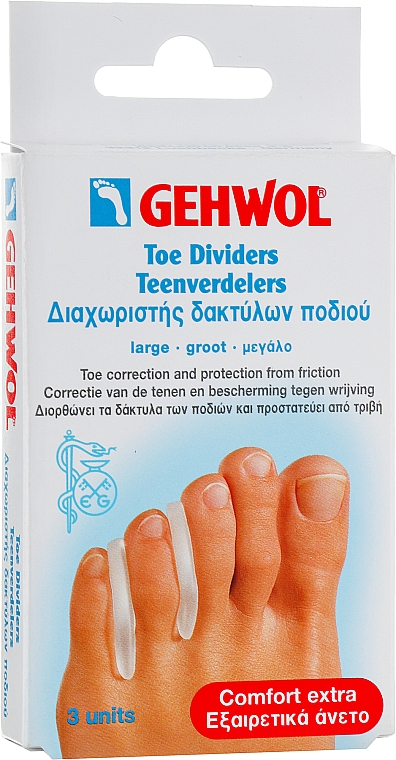 Rozdzielacz do palców stopy (duży) - Gehwol — Zdjęcie N1