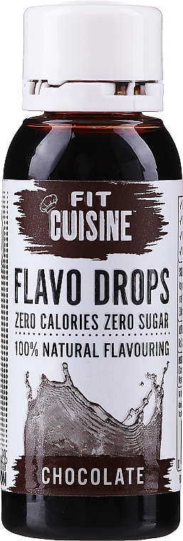 Naturalny aromat spożywczy Czekolada - Applied Nutrition Flavo Drops Chocolate — Zdjęcie N1