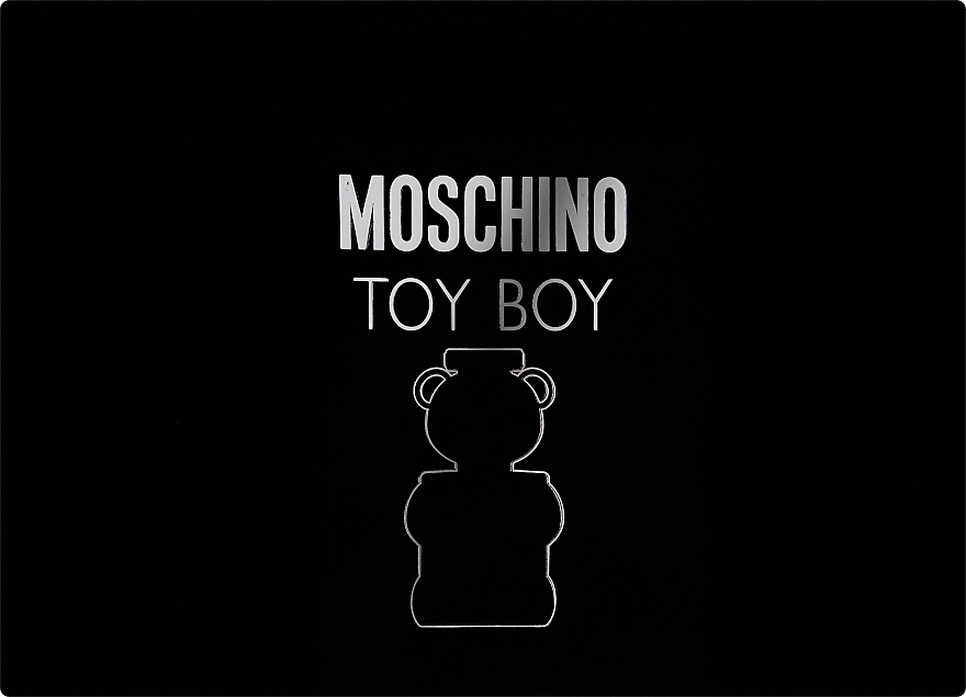 Moschino Toy Boy - Zestaw (edp/100ml + edp/10ml +sh/g/100ml + af/sh/100ml) — Zdjęcie N1