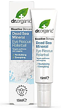 Kup Serum pod oczy z minerałami z Morza Martwego - Dr Organic Bioactive Skincare Dead Sea Mineral Eye Rescue Rollerball