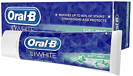 Pasta do zębów - Oral-B 3D White Soft Mint Toothpaste — Zdjęcie N1