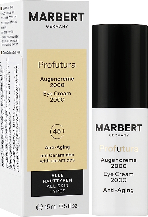 Przeciwzmarszczkowy krem pod oczy - Marbert Profutura Anti-Aging Eye Care Cream 2000 — Zdjęcie N2