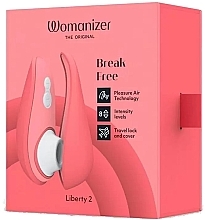 Stymulator łechtaczki - Womanizer Liberty 2 Break Free Vibrant Rose — Zdjęcie N2