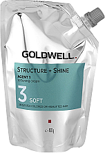 Zmiękczająco-nabłyszczający krem do włosów - Goldwell Structure + Shine Agent 1 Soft 3 — Zdjęcie N1