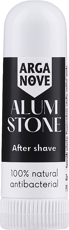 Ałun w sztyfcie na skaleczenia po goleniu i depilacji - Arganove Alun Deodorant Stick After Shaving And Depilation  — Zdjęcie N1