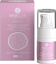 Kup Regenerujące serum do twarzy - BasicLab Dermocosmetics Esteticus Ceramides 1%, Prebiotic 2% And Vitamin E 3% Face Serum