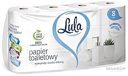 Papier toaletowy, 3 warstwy, 8 rolek - LULA — Zdjęcie N1