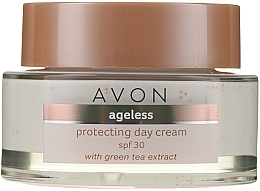 Ochronny krem do twarzy na dzień z ekstraktem z zielonej herbaty - Avon Ageless Protacting Day Cream SPF 30 — Zdjęcie N2