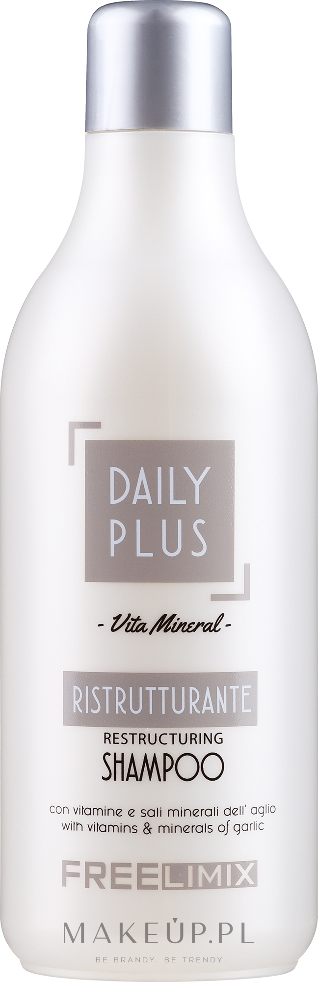 Regenerujący szampon z witaminami i minerałami do włosów farbowanych - Freelimix Daily Plus Vita Mineral Shampoo — Zdjęcie 1000 ml