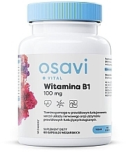 Suplement diety Witamina B1 100mg - Osavi — Zdjęcie N1