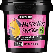 Peeling do ciała Olej z pestek wiśni i ekstrakt z żurawiny - Beauty Jar Happy Hug Season Limited Edition Body Scrub — Zdjęcie N1