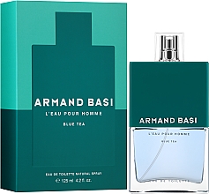 Armand Basi L’Eau Pour Homme Blue Tea - Woda toaletowa — Zdjęcie N4