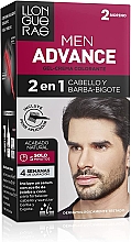 Kup Farba do włosów, brody i wąsów dla mężczyzn - Llongueras Men Advance 2 In 1 Coloring Cream Gel
