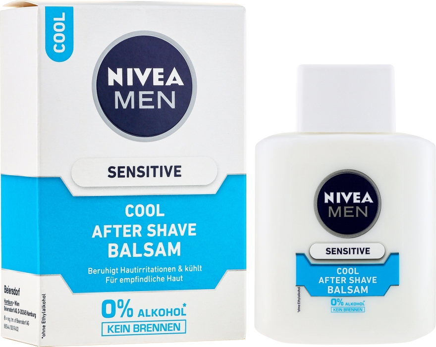 Chłodzący balsam do golenia - NIVEA MEN After Shave Balsam Cool Sensitive — Zdjęcie N6