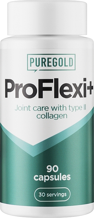 Kompleks chroniący stawy, w kapsułkach - Pure Gold ProFlexi+ Joint Care — Zdjęcie N1