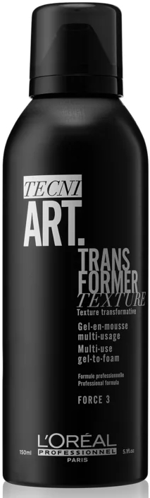 Utrwalający żel-pianka do stylizowania włosów - L'Oreal Professionnel Tecni.art Transformer Texture Multi-Use Gel-To-Foam — Zdjęcie N1