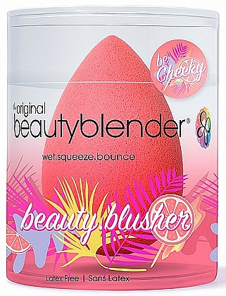 Dwustronna gąbka do perfekcyjnej aplikacji makijażu - Beautyblender Beauty Blusher Sponge Cheeky — Zdjęcie N1