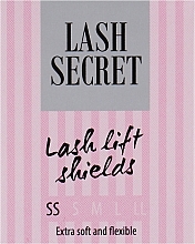 Zalotka do laminowania rzęs rozmiar SS - Lash Secret SS — Zdjęcie N2