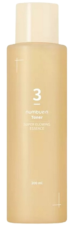 Esencja tonizująca dla promiennej cery - Numbuzin No.3 Super Glowing Essence Toner — Zdjęcie N1