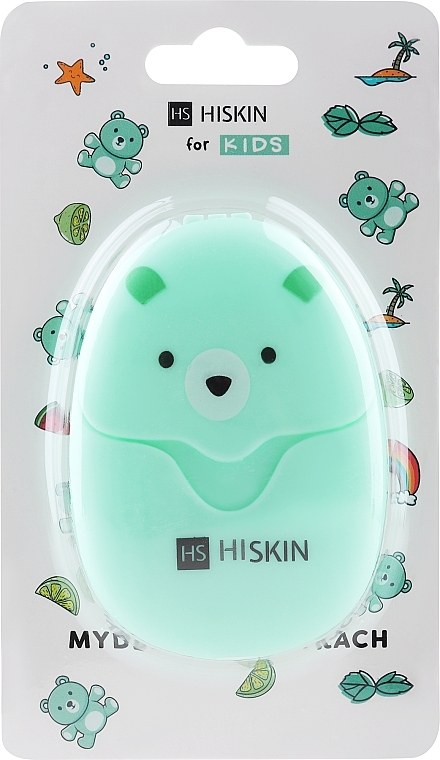 Mydło do rąk w kostce Cytryna i mięta - HiSkin For Kids Lime & Mint Hand Soap In Flakes — Zdjęcie N1