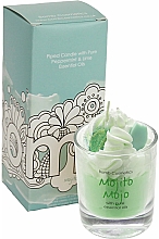 Kup Świeca zapachowa w szkle - Bomb Cosmetics Piped Candle Mojito Mojo