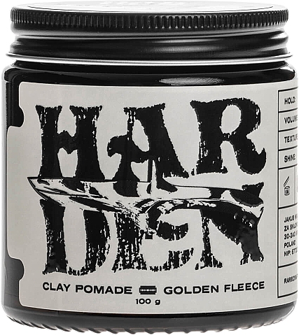 Mocna glinka do stylizacji włosów - RareCraft Clay Pomade Harden — Zdjęcie N1