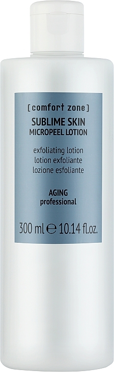 Złuszczający balsam do twarzy - Comfort Zone Sublime Skin AHA Micropeel Lotion — Zdjęcie N1