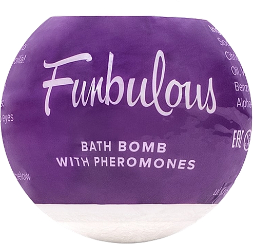 Kula do kąpieli z feromonami - Obsessive Funbulous Bath Bomb With Pheromones — Zdjęcie N1