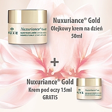 Zestaw prezentowy - Nuxe Nuxuriance Gold (cream/50ml + eye/cream/15ml) — Zdjęcie N3
