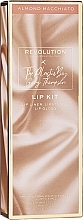 Kup Zestaw - The Plastic Boy Lip Kit Almond Macchiato (lip/pliner/1g + lip/gloss/3ml + lipstick/3.2g)