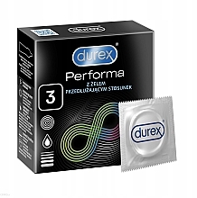 Prezerwatywy, 3 szt. - Durex Performa Condoms — Zdjęcie N2