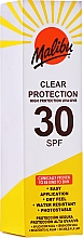Kup Wodoodporny spray do opalania - Malibu Clear Protection Spray SPF30