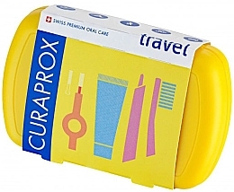 Podróżny zestaw higieniczny - Curaprox Be You Yellow — Zdjęcie N1