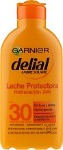 Balsam przeciwsłoneczny SPF 30 - Garnier Ambre Solaire Delial Protective Moisturizing Milk — Zdjęcie N1