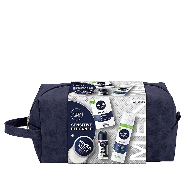 Zestaw, 5 produktów - NIVEA MEN Sensitive Elegance — Zdjęcie N1