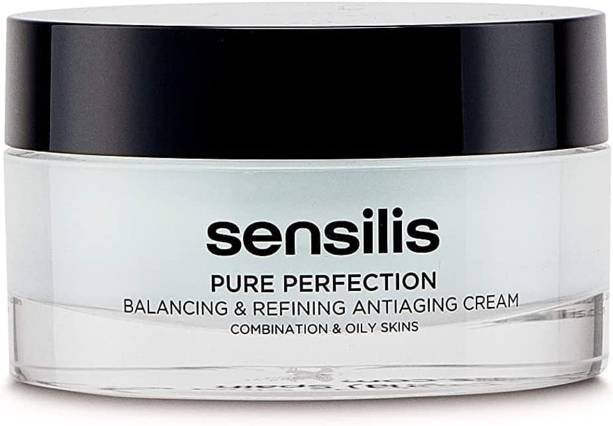 Krem do twarzy na noc - Sensilis Pure Perfection Balancing and Refining Antiaging Cream — Zdjęcie N1