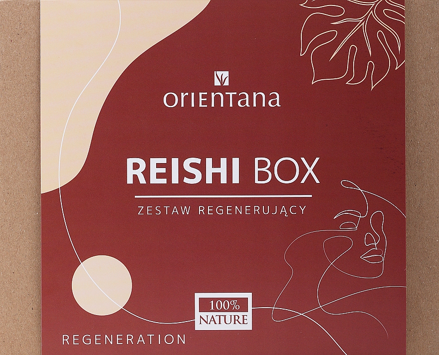Zestaw - Orientana Reishi Box (f/cr/50ml + f/boost/30ml) — Zdjęcie N1