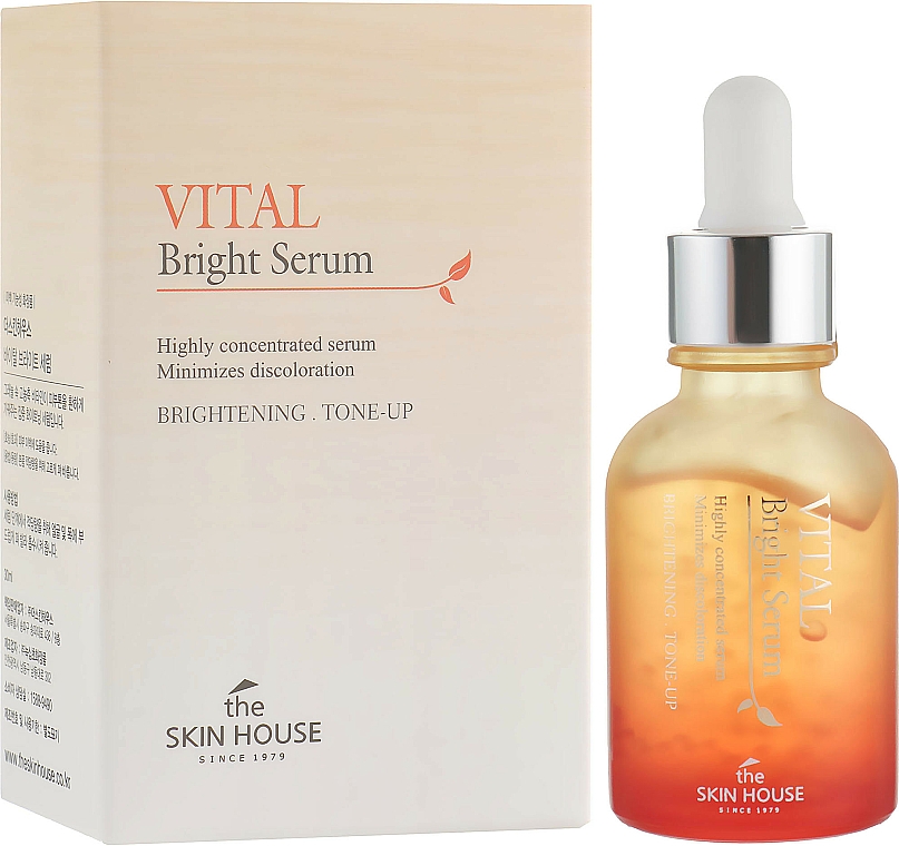 Rozjaśniające serum do twarzy - The Skin House Vital Bright Serum — фото N1