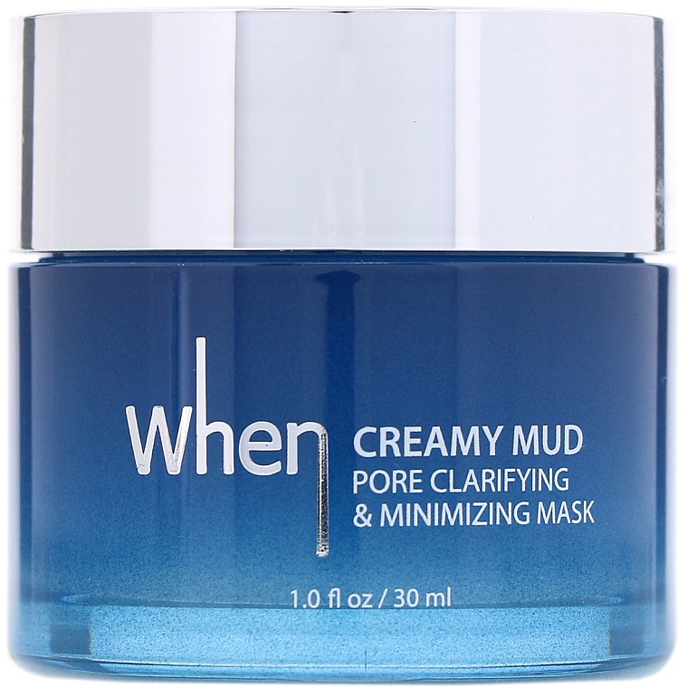 Krem-maska do twarzy oczyszczająca i zwężająca pory - When Creamy Mud Pore Clarifying & Minimizing Mask — Zdjęcie N1