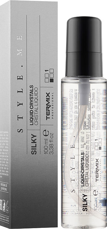 Odbudowujące serum do włosów - Termix Style.Me Silky Professional Liquid Crystal Serum — Zdjęcie N5