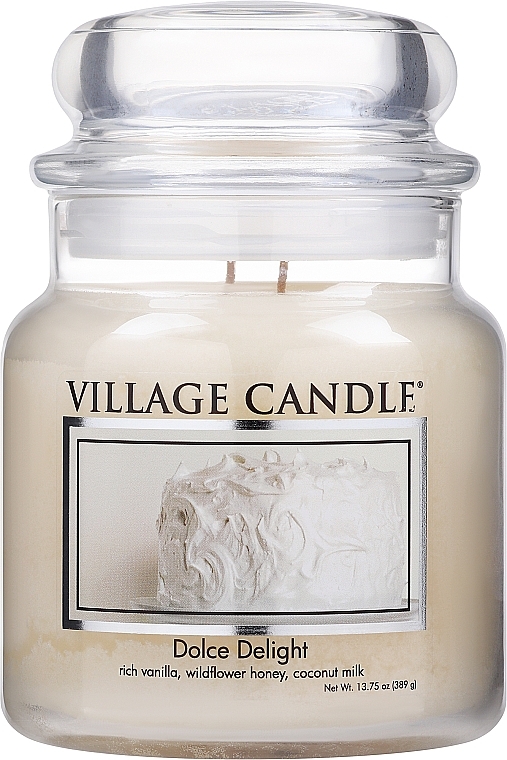 Świeca zapachowa w słoiku Dolce Delight - Village Candle Dolce Delight — Zdjęcie N2